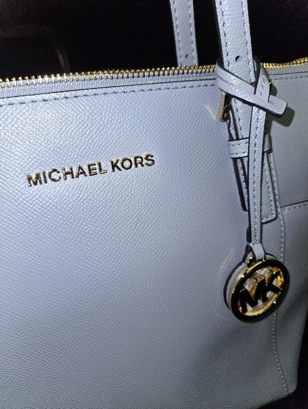 NWOT-Michael Kors Saffiano Leather Jet Set East/West Top Zip Tote - Picture 14 of 14